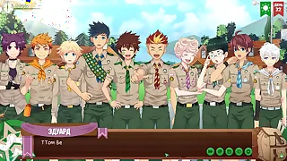 Game: Friends Camp, episode 57 - Morning ceremony (russian voiceover)