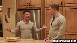 Asian well-pleased celebrity barebacking ambitious hetersexual actor | Jkab Ethan Dale & Something over on Tee